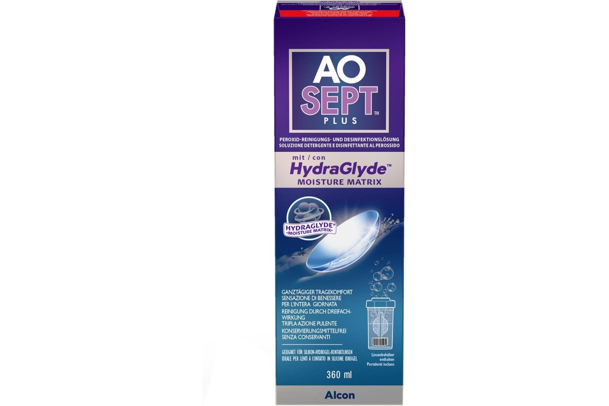 Soluzione AO SEPT PLUS HydraGlyde 360 ml