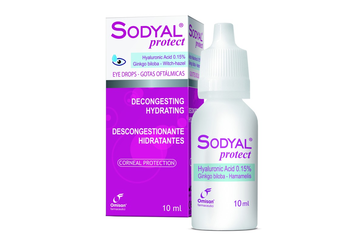 Sodyal® PROTECT Lacrime artificiali decongestionanti
