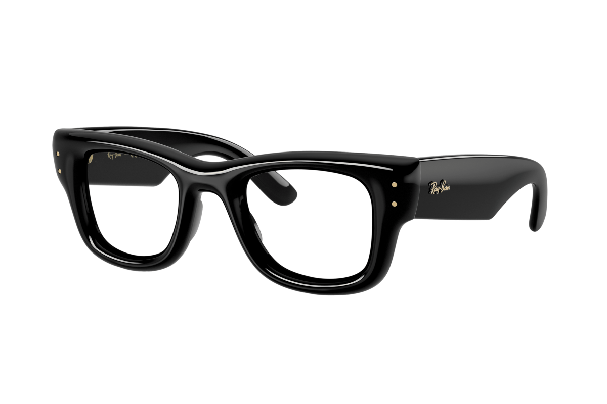 A$AP ROCKY x RAY BAN 4940 - WAYFARER PUFFER personalizzato con lenti anti LUCE BLU